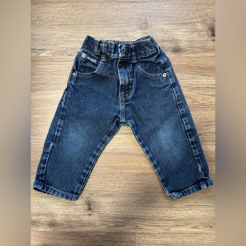 Vintage Wrangler Baby Jeans – 18 Months – Made in Mexico of USA Fabric